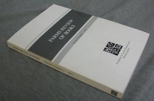 FARMS REVIEW OF BOOKS: Volume 9 Number 1; 1997