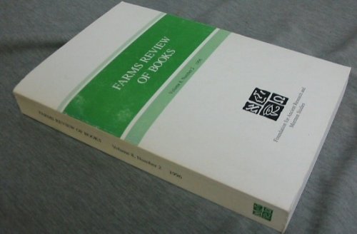 FARMS REVIEW OF BOOKS: Volume 8 Number 2; 1996