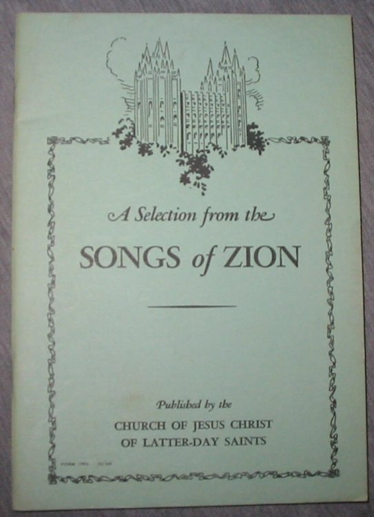 A Selection from the Songs of Zion