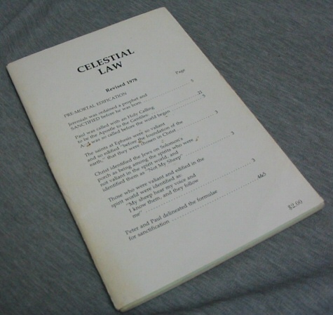 Celestial Law - Revised 1978