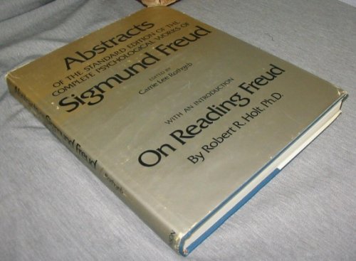 Abstracts of the Standard Edition of the Complete Psychological Works of Sigmund Freud