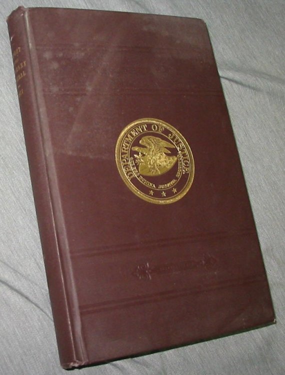 Annual Report of the Attorney General of the United States - For the Year 1911