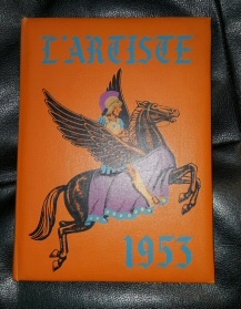 L'ARTISTE 1953 - SPRINGVILLE, UTAH HIGHSCHOOL YEARBOOK