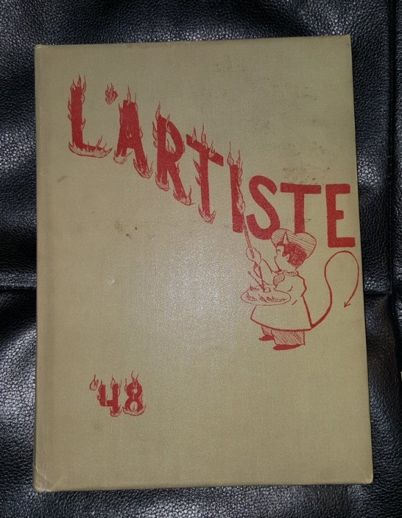 L'ARTISTE 1948 - SPRINGVILLE, UTAH HIGHSCHOOL YEARBOOK