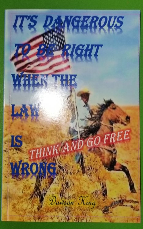 It's Dangerous to be Right when the Law is Wrong; Think and go Free
