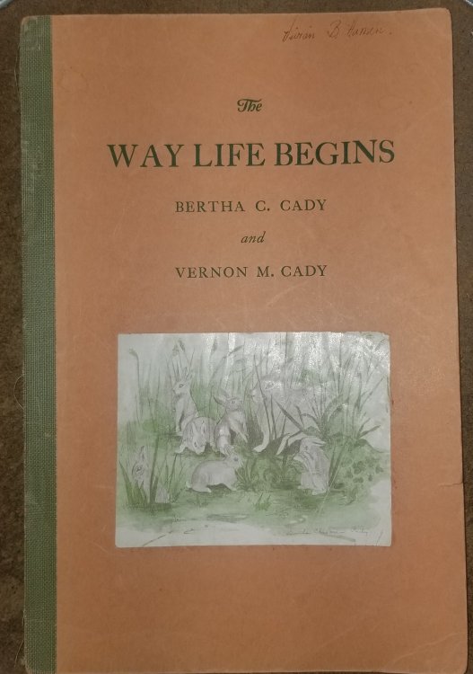 1939 WAY LIFE BEGINS SEX EDUCATION COLOR ILLUSTRATED GREAT COPY