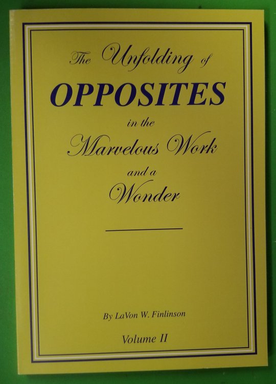 The Unfolding of Opposites in the Marvelous Work and Wonder