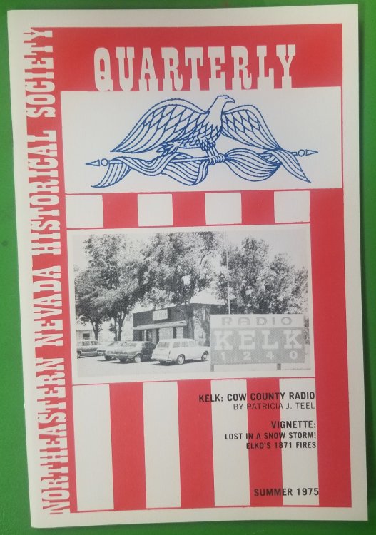 Northeastern Nevada Historical Society Quarterly, Summer 1975