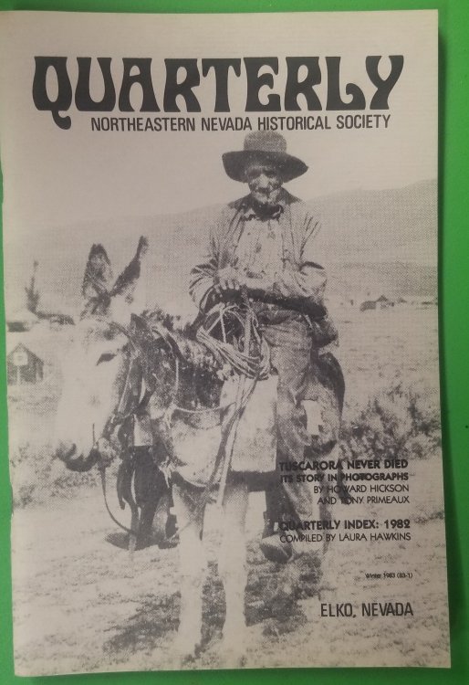 Northeastern Nevada Historical Society Quarterly, Winter 1983.