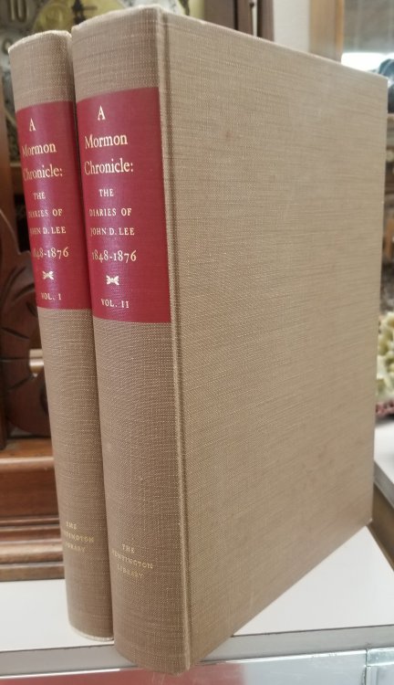 A Mormon Chronicle: The Diaries of John D. Lee, 1848-1876 [Two-volume set]