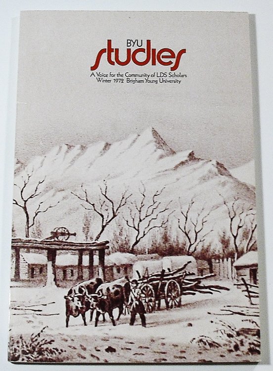 BYU Studies VOL. 12, NO.2 Brigham Young University Studies