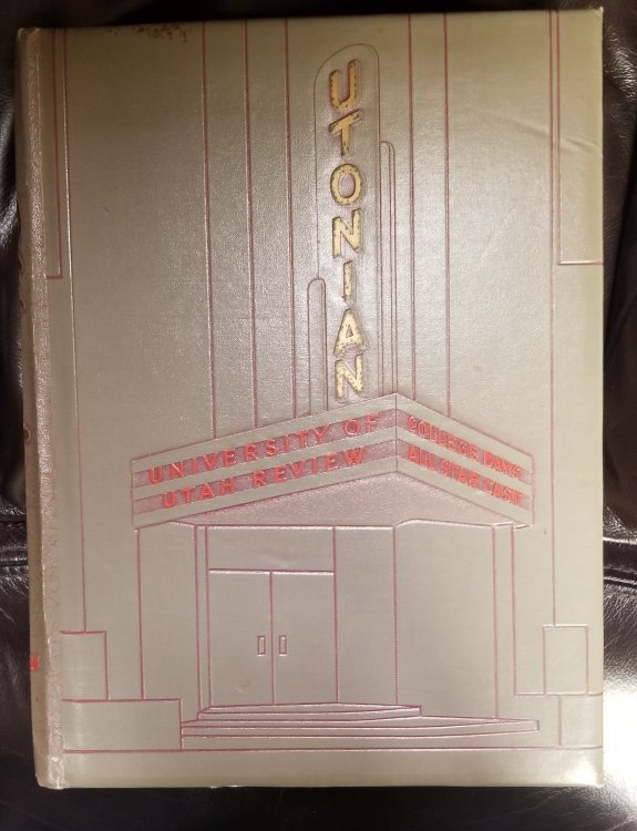 The Utonian - 1944 - Univeristy of Utah Annual Yearbook From the University of Utah, Salt Lake City