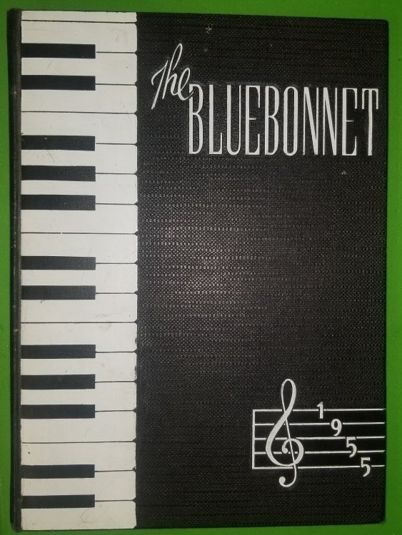 1955 Bluebonnet Yearbook, Lady Of Victory Academy, Fort Worth,Texas