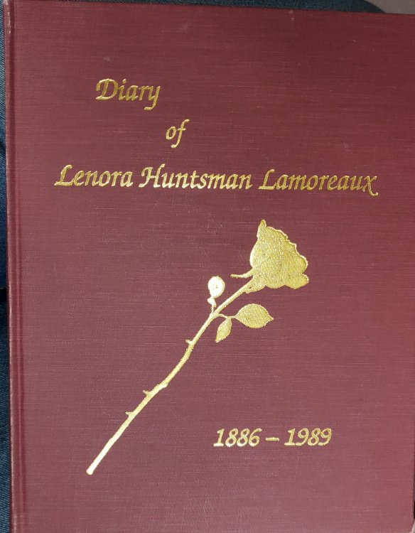 Diary Lenora Huntsman Lamoreaux