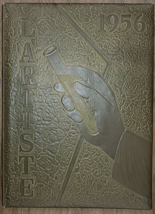 L'ARTISTE 1956 - SPRINGVILLE, UTAH HIGHSCHOOL YEARBOOK