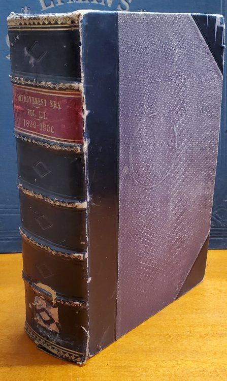 Improvement Era - Volume 3 - Vol 3 No.1 to Vol 3 No. 12 - Nov 1898 to Oct 1899