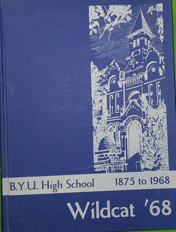1968 Brigham Young High School - Wildcat Yearbook (Provo, UT)