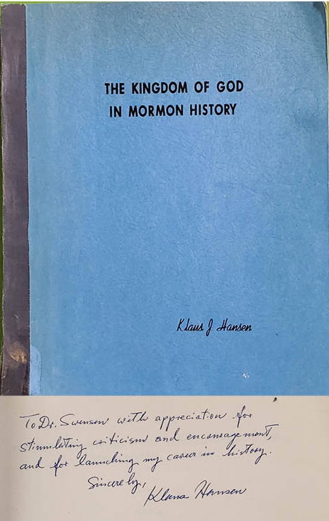 The theory and practice of the political Kingdom of God in Mormon history, 1829-1890