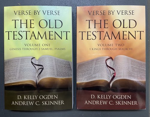 Verse by Verse: The Old Testament (2 vol. set) Volume 1: Genesis Through 2 Samuel, Psalms - Volume 2: 1 Kings Through Malachi