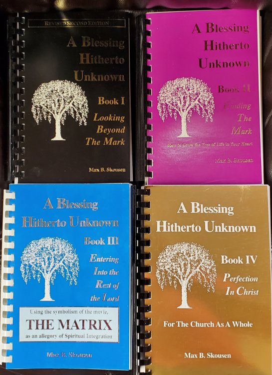 A Blessing Hitherto Unknown - Complerte Set 1-4 Volumes - 1,2,3,4 I, II, III, IV
