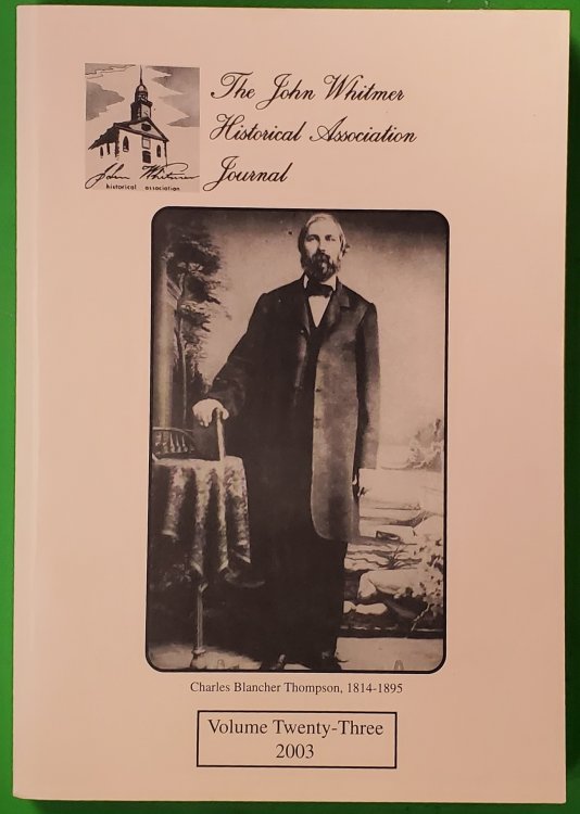 The John Whitmer Historical Association Journal, Volume 23, 2003