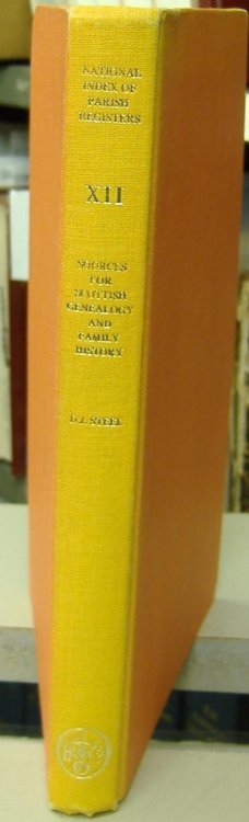 Sources for Scottish Genealogy and Family History