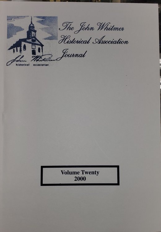 The John Whitmer Historical Association Journal, Volume 20, 2000