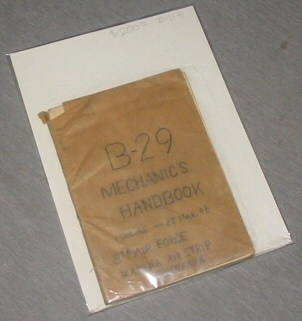 B-29 Mechanics Handbook - 1 Dec. '45 - 25 Mar. '46
