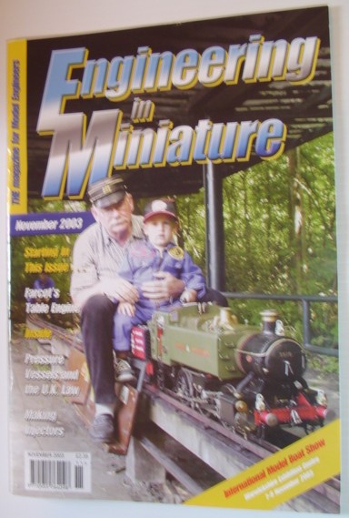 Engineering in Miniature - The Magazine for Model Engineers: November 2003