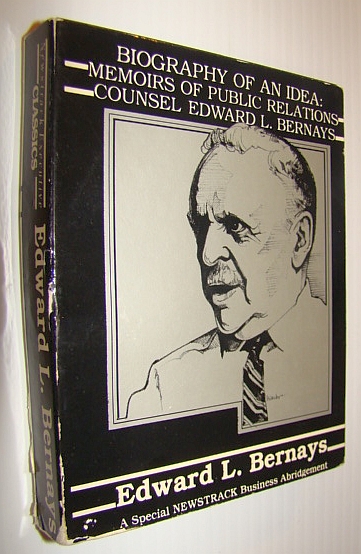 Biography of an Idea: Memoirs of Public Relations Counsel Edward L. Bernays *ABRIDGED AUDIOBOOK COMPLETE IN TWO TAPES WITH CASE*
