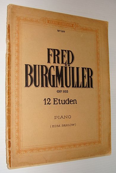 Fred Burgmuller Op. 105 - 12 Etuden - Piano - No. 149
