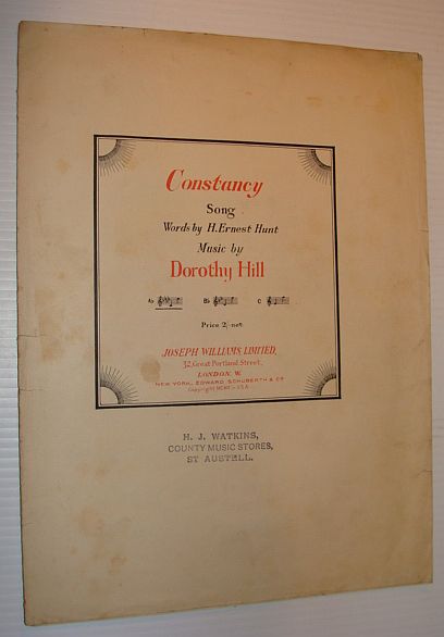 Constancy - Sheet Music