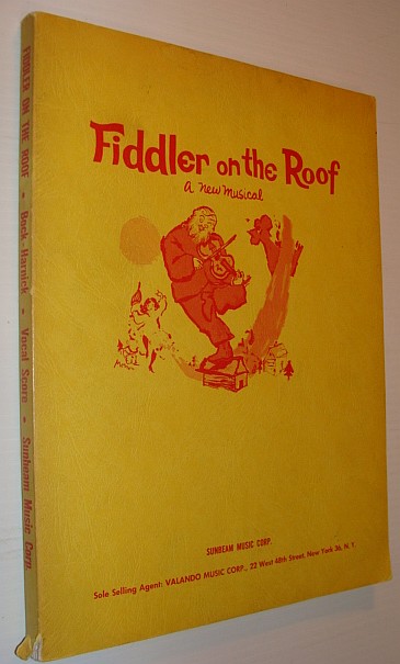 Fiddler on the Roof - A New Musical: Vocal Score