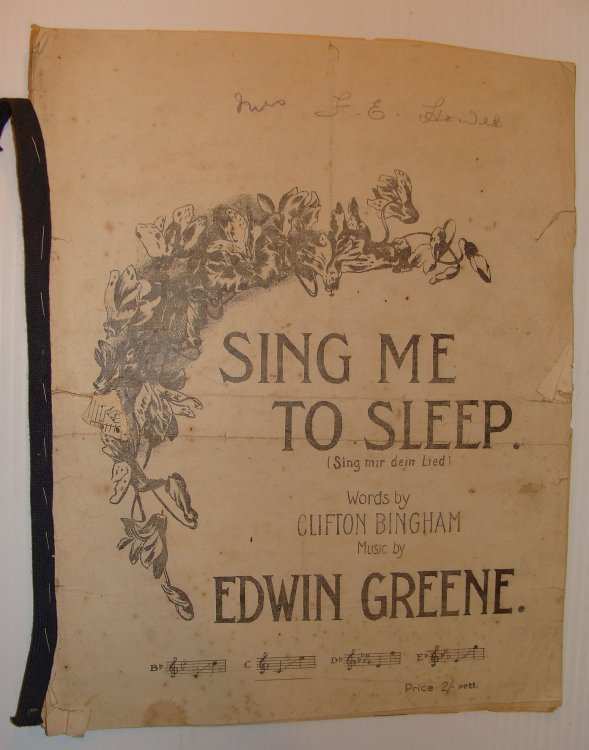 Sing Me To Sleep (Sing Mir Dein Lied)