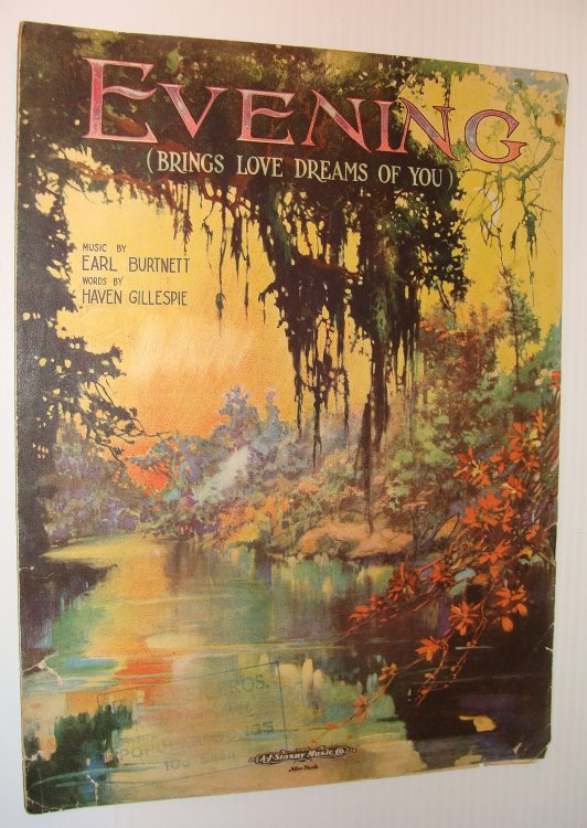 Evening (Brings Love Dreams of You) - Sheet Music for Vocal and Piano