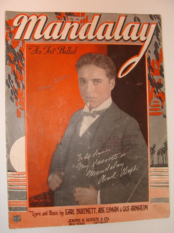 Mandalay - Fox Trot Ballad: Sheet Music