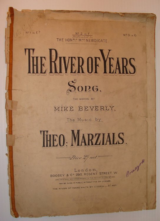 Image for The River of Years: Sheet Music The River of Years: Sheet Music
