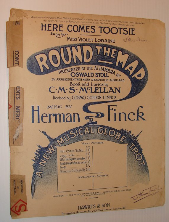 Image for Here Comes Tootsie: Sheet Music for Piano Here Comes Tootsie: Sheet Music for Piano
