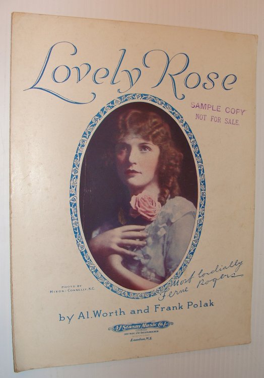 Lovely Rose: Sheet Music for Piano and Voice
