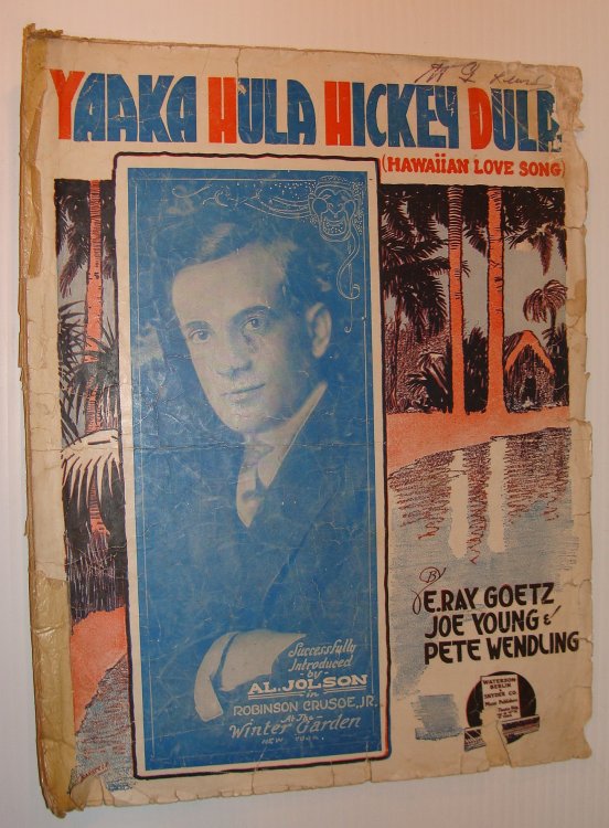 Yaaka Hula Hickey Dula (Hawaiian Love Song): Sheet Music for Piano and Voice