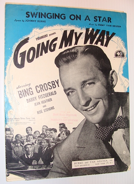 Swinging On a Star: Sheet Music for Voice, Ukulele and Piano