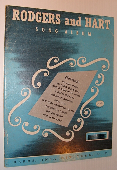 Rodgers & Hart Song Album: Sheet Music for Piano and Voice