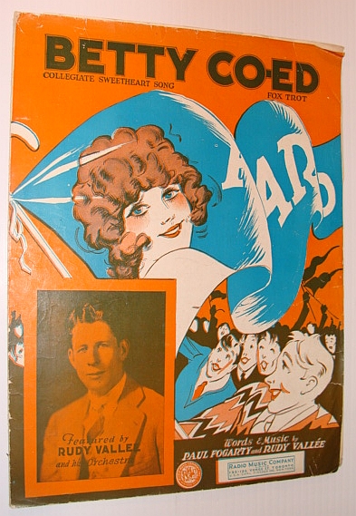 Betty Coed - Collegiate Sweetheart Song - Foxtrot: Sheet Music for Piano and Voice