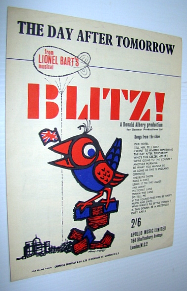 The Day After Tomorrow: Sheet Music of the Song from Lionel Bart's 