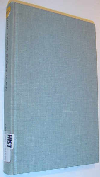 Chinese Bondage in Peru; A History of the Chinese Coolie in Peru, 1849-1874.