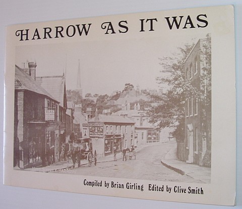 Image for Harrow as it Was Harrow as it Was