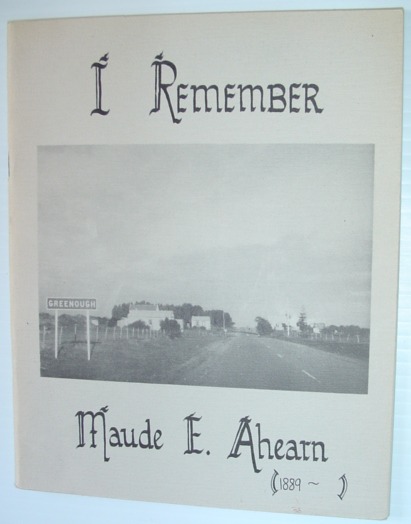 Stony Hill Central Greenough: Around the Turn of the Century (1900)