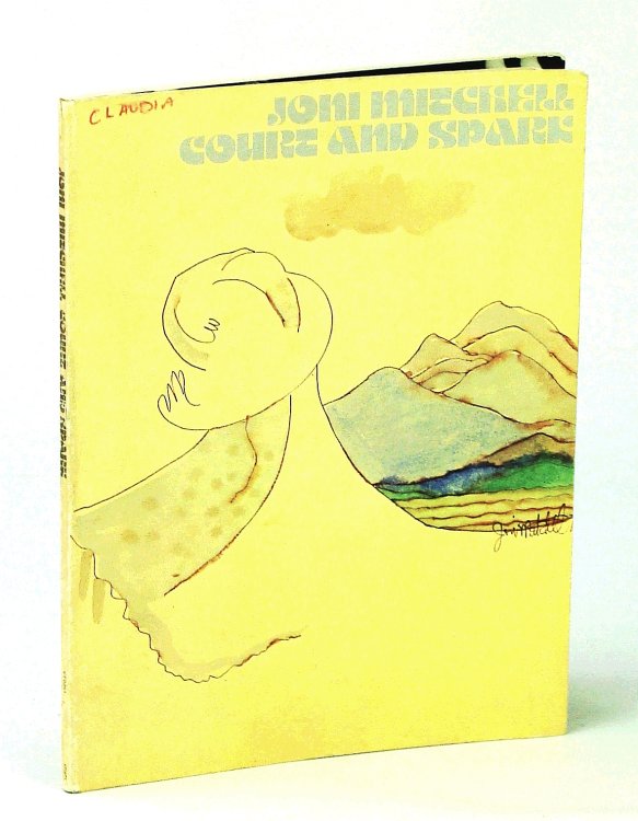 Joni Mitchell - Court and Spark - Songbook (Song Book) with Sheet Music for Piano and Voice with Guitar Chords