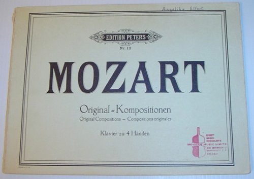 Mozart Original Kompositionen - Editions Peters Nr. 12