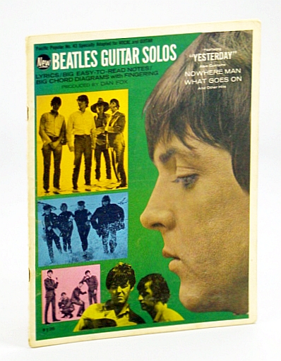 Image for New Beatles Guitar Solos: Pacific Popular No. 43 Specially Adapted for Vocal and Guitar New Beatles Guitar Solos: Pacific Popular No. 43 Specially Adapted for Vocal and Guitar